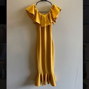 Yellow dress